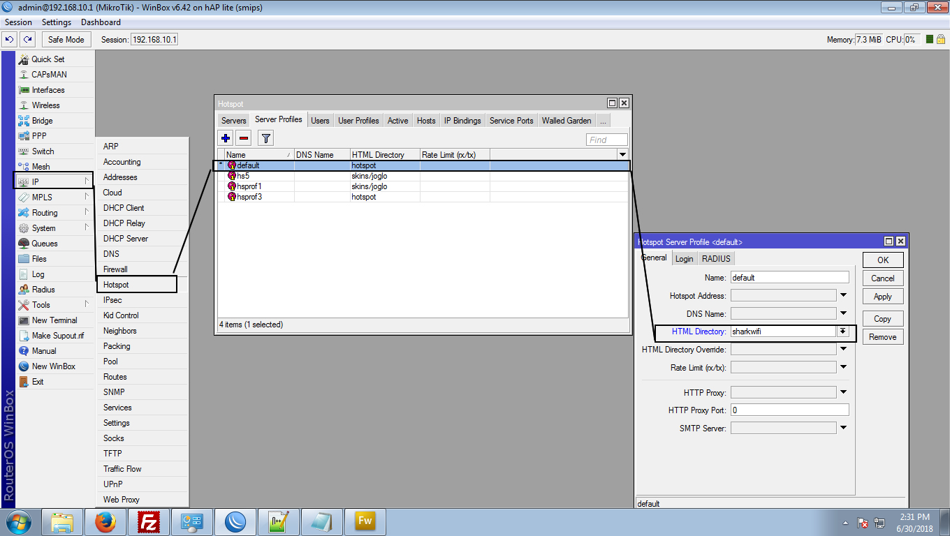 Cara Setting Hotspot Mikrotik Captive Portal Sharkwifi